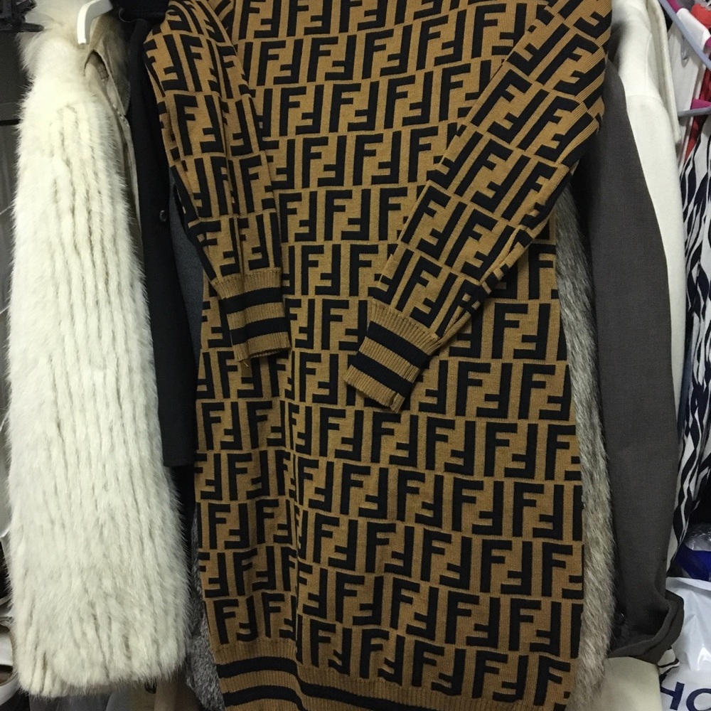 Cleaning Closet Midi Fendi Dress NW